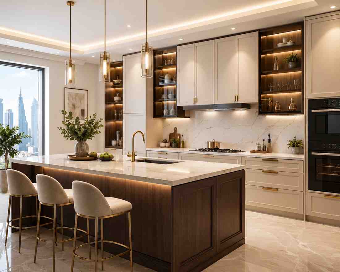 Kitchen Cabinet Design Dubai